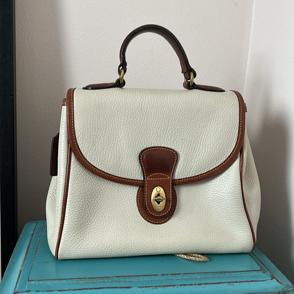 Coach Vintage  bag E4B -4226 pebble leather bag  Coach Sheridan Monticello bag